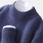 Sand High-Neck Jumper