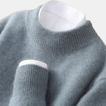 Sand High-Neck Jumper