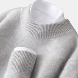 Sand High-Neck Jumper