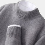Sand High-Neck Jumper