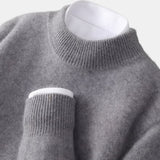 Sand High-Neck Jumper