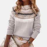 Sky Blue Nordic Jumper