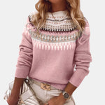 Sky Blue Nordic Jumper