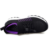 Llinos | Sock-Style Knit Sneakers with Toggle Laces