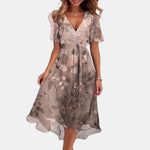 Sophie | Elegant Asymmetric Hem Summer Dress