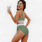 Elegant High-Rise Bikini Set