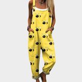 Sydney | Women's Sparkling Sunny Bee Overalls