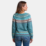 Turquoise Nordic Jumper