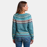 Turquoise Nordic Jumper