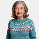 Turquoise Nordic Jumper