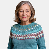 Turquoise Nordic Jumper