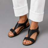 Delphine | Dual-Strap Adjustable Slingback Sandals