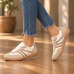 Solange | Retro Orthopaedic Trainers with Laces