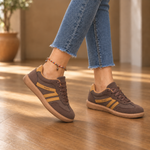 Solange | Retro Orthopaedic Trainers with Laces