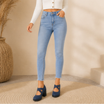 Flora | Crisscross Platform Mary Jane Heels