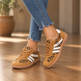 Solange | Retro Orthopaedic Trainers with Laces